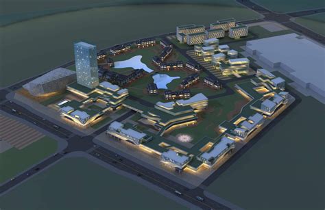 莱阳规划3dmax 模型下载-光辉城市
