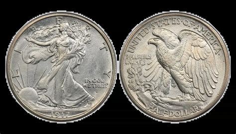 1917 Walking Liberty Half Dollar Value, Varieties & Mint Mark