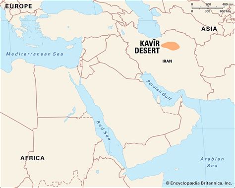 The Great Salt Desert Map
