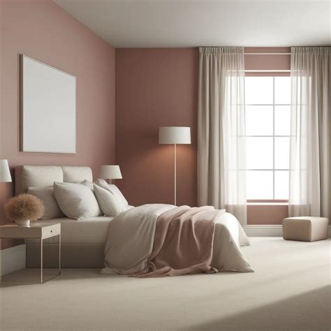 Dusty Rose and Ivory Bedroom Color Idea | Bedroom colors, Rose bedroom ...