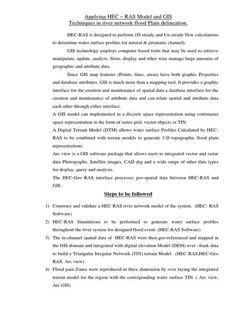 Image result for HEC-RAS Floodplain Mapping
