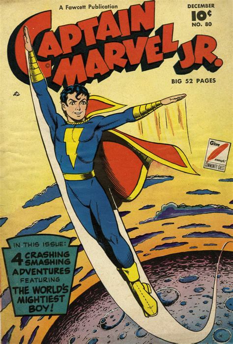 JUNIOR AND THE KING: 13 CAPTAIN MARVEL JR. COMICS That May Have ...