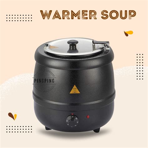 Jual Electrick Soup Warmer / Panci penghangat bubur dan sup | Shopee Indonesia