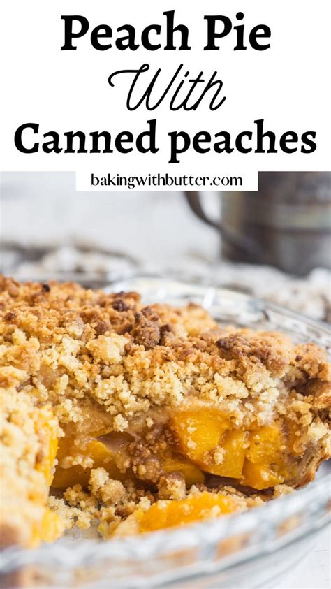 canned peaches baking recipes