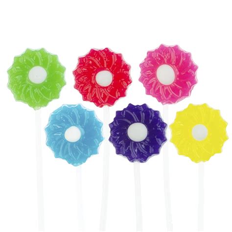 Buy Twinkle Pops Lollipop, Flower Blossom Shapes Pack of 100 Lollipops ...