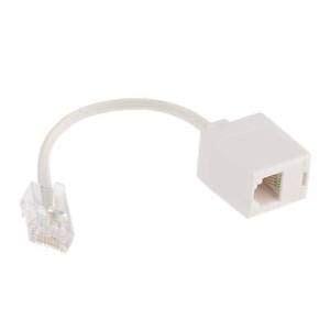 RJ45 to RJ11 Telephone Line Cord Landline Extension Cable for Home ...