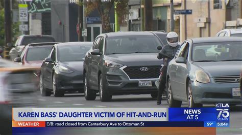 Karen Bass’s daughter victim of hit-and-run – KTLA