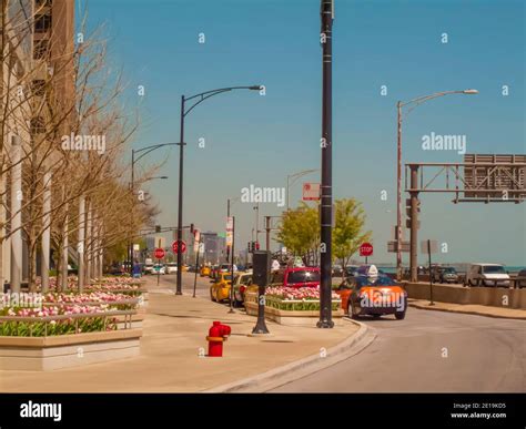 N Lakeshore Drive, Chicago, Illinois, USA Stock Photo - Alamy