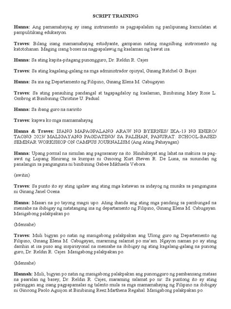 Image result for Scripting Training