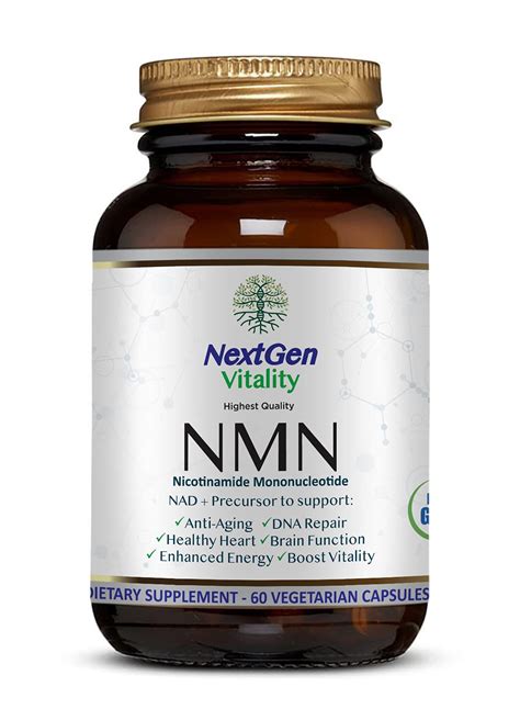 Nextgen Vitality Nmn Highest Purity Nicotinamide Mononucleotide Nad ...