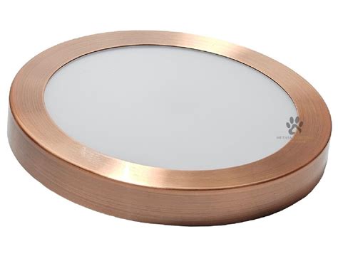 Buy Mufasa 24 Watts 22CM Rose Gold Finish Round LED Surface Panel, Slim ...