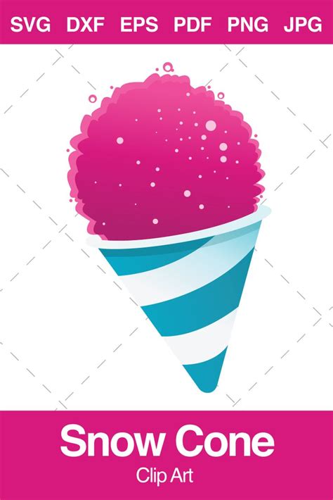 Snow Cone Clip Art and Vector Illustration - Download Now