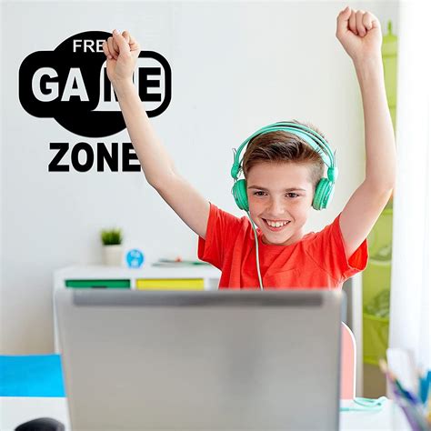 Buy Game Wall Decals for Boys Room, Video Game Wall Stickers Free Game ...