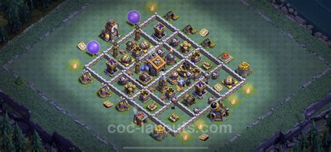 Top Builder Hall Level 9 Anti 3 Stars Base with Link - Clash of Clans ...