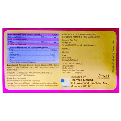 Cranmed 1000 Tablet 10's Price, Uses, Side Effects, Composition ...