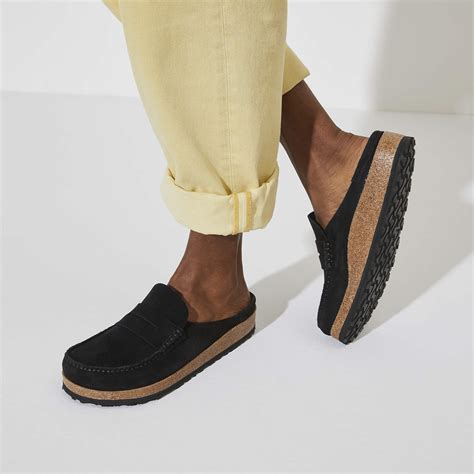 Buy Black Naples Suede Leather Online in India - BIRKENSTOCK