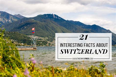 21 Interesting Facts About Switzerland - The Swiss Freis