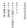 If the speed of a wave is 380m/s and it's frequency is 1900Hz, then the ...