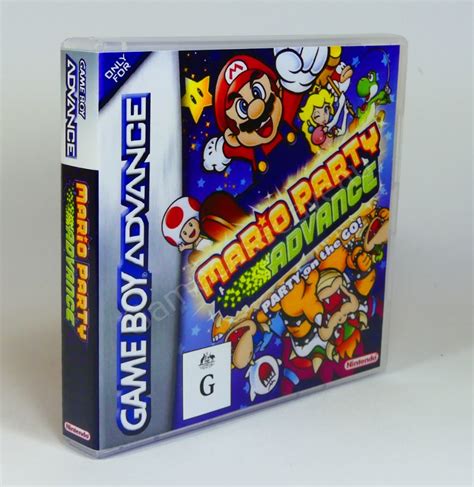 Mario Party Advance - GBA Replacement Case – GameCaseCaveAU