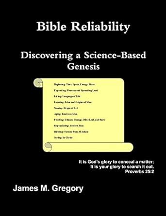 Buy Bible Reliability: Discovering a Science-Based Genesis Book Online ...