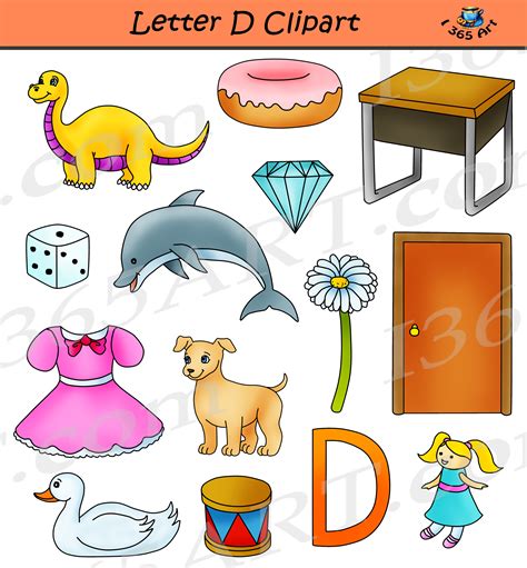 Letter Dd Clip Art