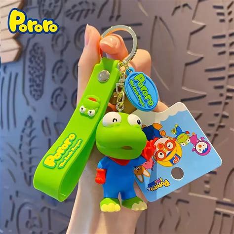 Genuine Pororo & Pals Iconic 3D Keychain