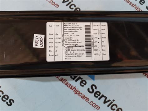 Transtar CHE-EOL-45 Electronic Power Supply – Atlas Shipcare Services