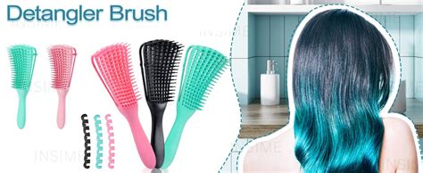 Buy INSIME Detangler hair brush for curly hair comb for Women Men ...