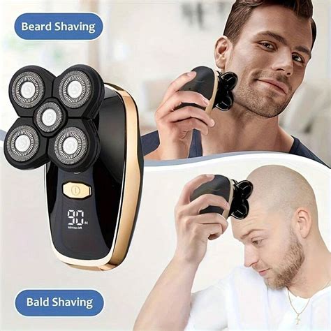 Rasoir électrique pour hommes, tondeuse à cheveux électrique avec ...