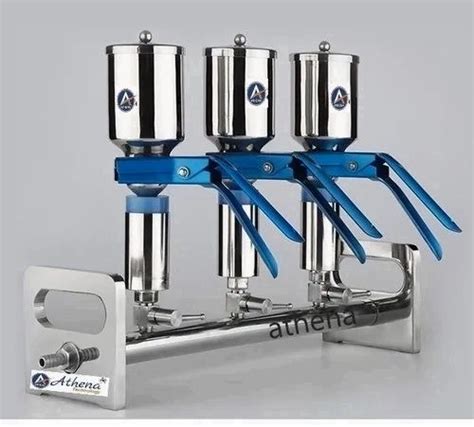 Sterility Test Apparatus - 3-Branch Stainless Steel Solvent Filter ...