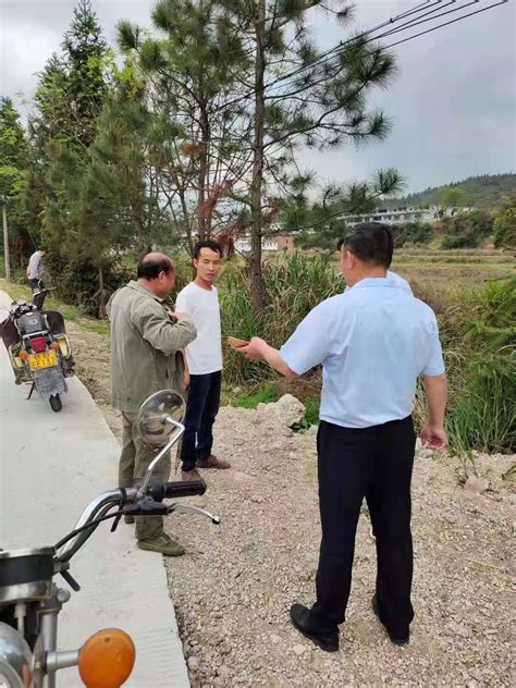 2021年3月30日，大沽乡大沽村干部调处防洪河堤项目土地纠纷 | 宁都县信息公开