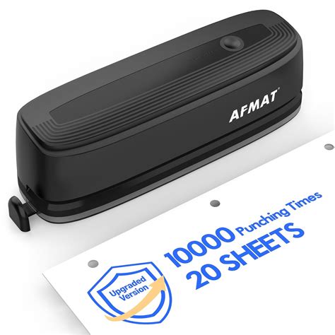 AFMAT Electric 3 Hole Punch, Upgraded 10000 Punching Philippines | Ubuy