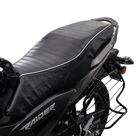 Single Seat Cover Raider Designer Black Bold & Durable Design