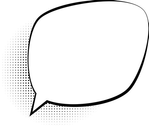 White Empty Speech Bubble 11720961 PNG