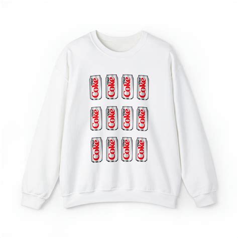 Diet Coke Sweatshirt, Coca Cola Sweatshirt, Pop Sweatshirt, Soda ...