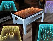 Image result for Infinity LED Light Coffee Table