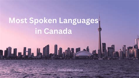 Major Languages Of Canada