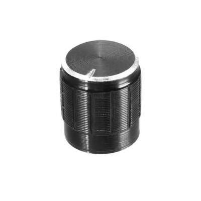 17x17 Aluminum Potentiometer Head - Black Motorobit - Motorobit.com