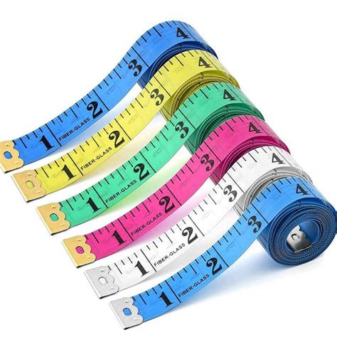 Buy 24 Pack 60 inches Double Scale Soft Tape Measure Flexible Measuring ...