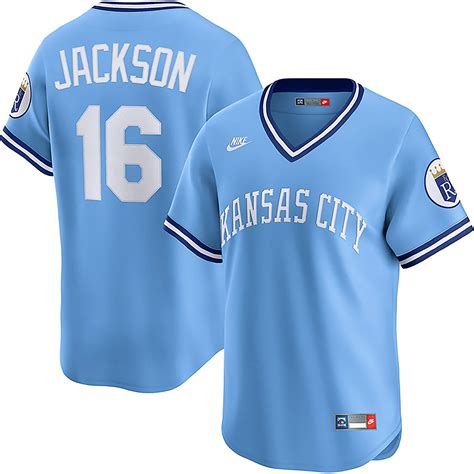 Nike Bo Jackson Light Kansas City Royals Throwback Cooperstown ...