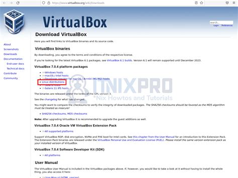 Image result for Linux VirtualBox Download