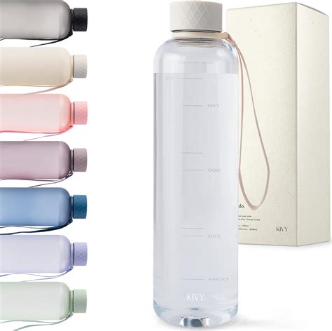 Amazon.com: KIVY Lightweight Tritan Water Bottle 32oz [Leakproof ...