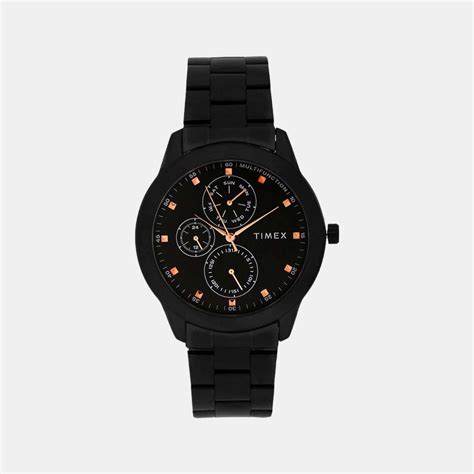 Timex Fashion Men Black Chronograph Watch TWEG18502 – Just In Time