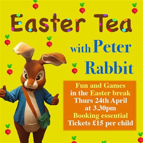 Easter Tea with Peter Rabbit, Pontypridd Market, Church Street , CF37 ...