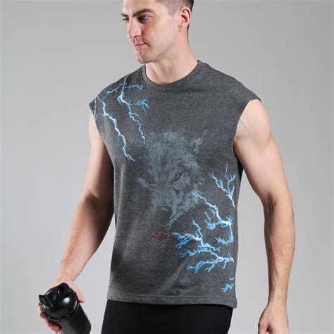 Grow ThunderWolf Capsleeves Tee Dark Grey – Grow Athleisure