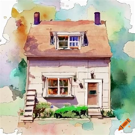 Efficient and cozy long and narrow house floor plan design on Craiyon