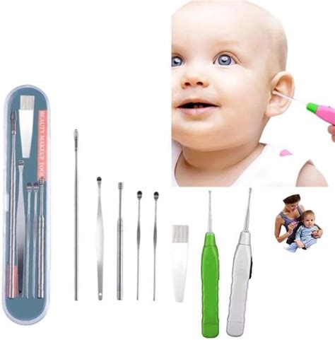 Kinematic Enterprise Ear Wax Cleaner Ear Cleaning Tools kit Stick Set ...