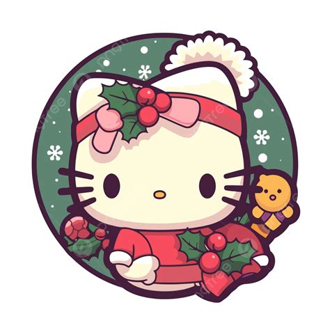 Hello Kitty Christmas Printable Png