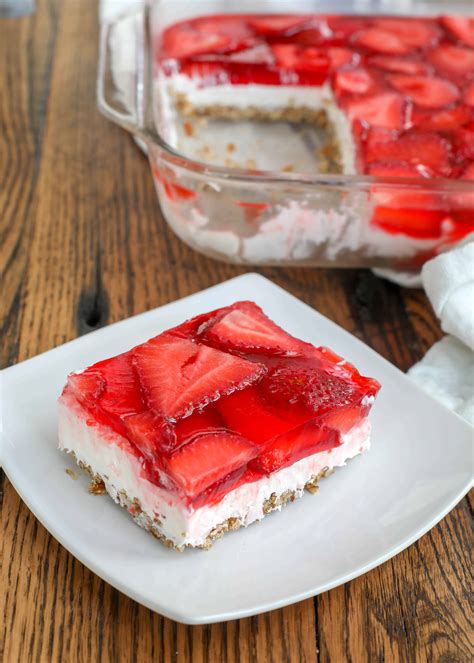 Strawberry Pretzel Dessert Without Jello at Dominic Johnson blog