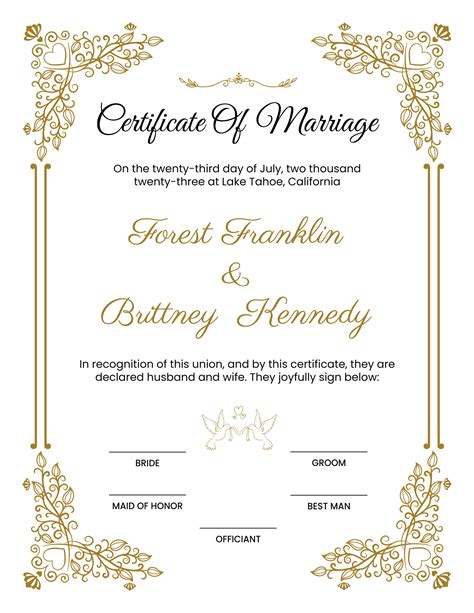 Bridal Black Certificate Templates Madani Nikah Certificate — Jannah